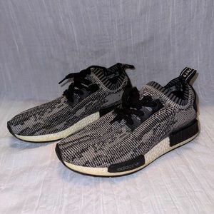 Vintage Adidas NMDs with Black/White color way.